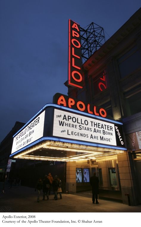 See the Iconic Apollo Theatre's lights at night Cinema Movie Theater, Movie Theater Aesthetic, Theater Aesthetic, New York Theater, Theatre Sign, Peoria Illinois, Apollo Theater, Vintage Theatre, Avengers Art