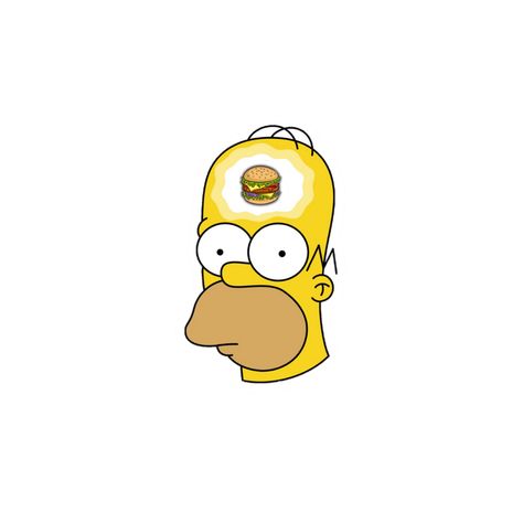 Hungry Meme, Thinking Sticker, Salad Shop, I Am Hungry, Small Bridge, Stickers Funny, The Simpson, Homer Simpson, What Am I