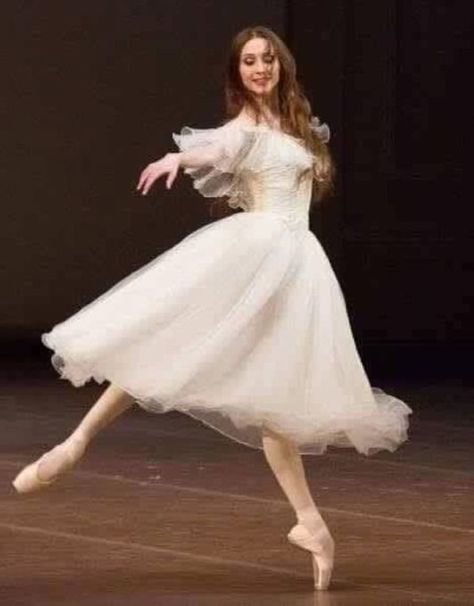 Svetlana Zakharova, Dancing, A Woman, White Dress, Ballet, White