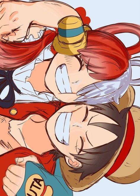 Luffy Fanart Twitter, One Piece Fanart Twitter, Luffy And Uta, One Piece Film Red, One Piece Aesthetic, Film Red, One Piece Wallpaper Iphone, One Piece Drawing, One Piece Images