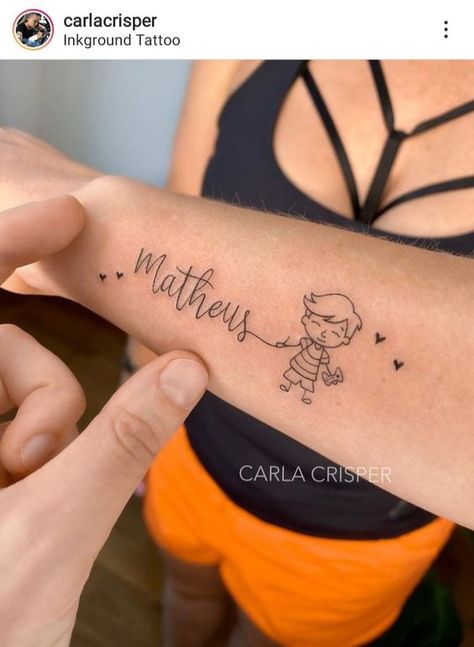 9 Tattoo, Name Tattoos For Moms, Tato Dengan Makna, Tattoo Couple, Mom Tattoo Designs, Tattoos With Kids Names, Mommy Tattoos, Mother Tattoos, Tattoo For Son