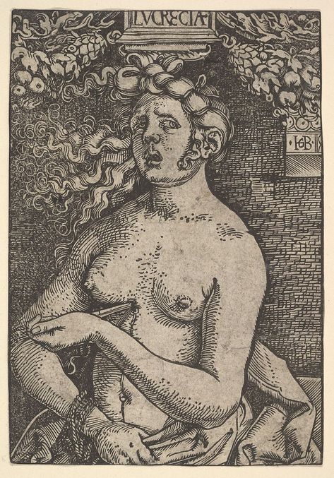 Hans Baldung (called Hans Baldung Grien) | Lucretia | The Metropolitan Museum of Art Hans Baldung Grien, German Painters, Relief Print, Memento Mori, Metropolitan Museum Of Art, Metropolitan Museum, 16th Century, Vintage Wall Art, Image Collection