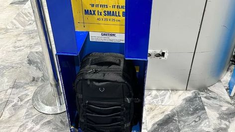 Antler backpack Ryanair travellers say makes passing hand luggage checks a 'breeze' has 25% off — The Mirror Birmingham News, Cabin Luggage, Birmingham City, Hand Luggage, The Mirror, Travel Backpack, The Body Shop, Antlers, Checks