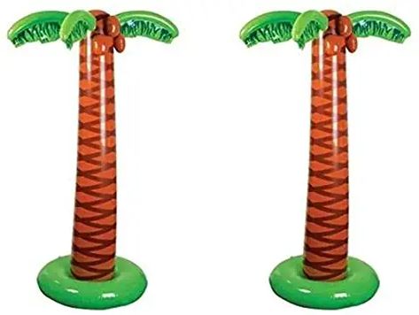 Amazon.com : small flamingo blow up Havana Nights Theme, Margaritaville Party, Music Party Favors, Inflatable Palm Tree, Drink Umbrellas, Banana Beach, Mexican Table Runner, Palm Tree Decorations, Paper Mache Letters