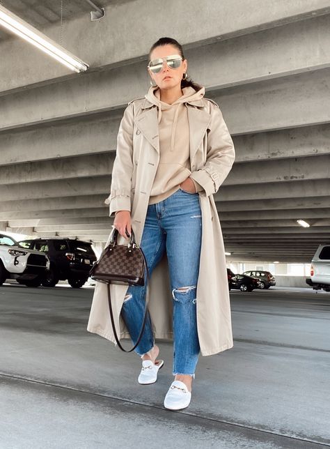 5 WAYS TO WEAR A TRENCH COAT | THE RULE OF 5 Fall Fashion Trench Coat, Trench Hoodie Outfit, Casual Trench Coat Outfit Winter, Belted Trench Coat Outfit, Trench Coat Midsize, Soft Trench Coat Outfits, Long Beige Trench Coat Outfit, Dressy Trench Coat Outfit, Sweatshirt Trench Coat Outfit