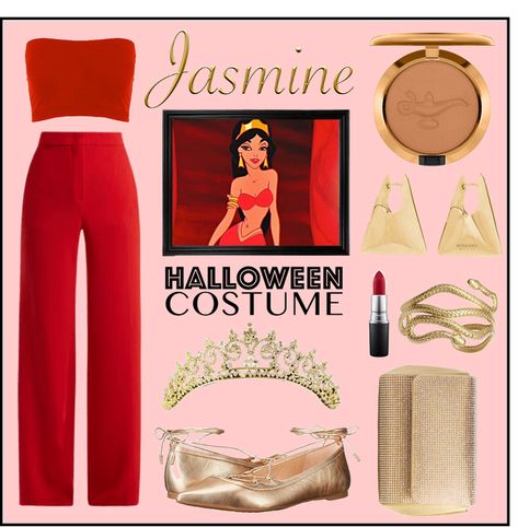 Jasmine Inspired Outfits, Red Jasmine, Jasmine Halloween Costume, Disney Costume, Diy Costume, Cute Themes, Halloween Costume Outfits, Halloween 2023, Disney Costumes