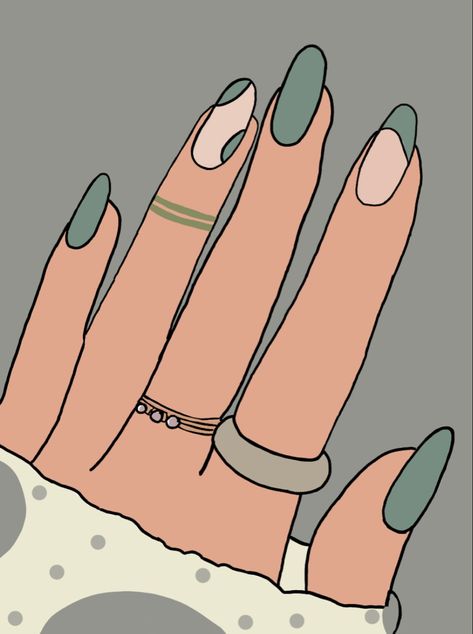 Cute Nails Drawing, Nails Coloring Pages, Draw Show, Nail Drawing, Stylish Party, Stylish Party Dresses, Nail Extensions, Nail Arts, Drawing Techniques