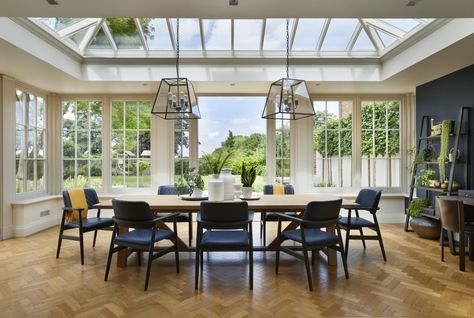 Orangery Roof, Small French Doors, Kitchen Orangery, Orangery Extension, Westbury Gardens, Modern Urban Style, Timber Roof, Roof Lantern, Client Testimonial