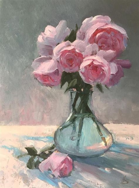 Claude Monet | magnificient | Facebook Roses Painting Acrylic, Victorian Paintings, Monet Art, Animal Portraits Art, Painted Roses, Canvas Drawings, Pink Painting, Oil Painting Flowers, Hyperrealism