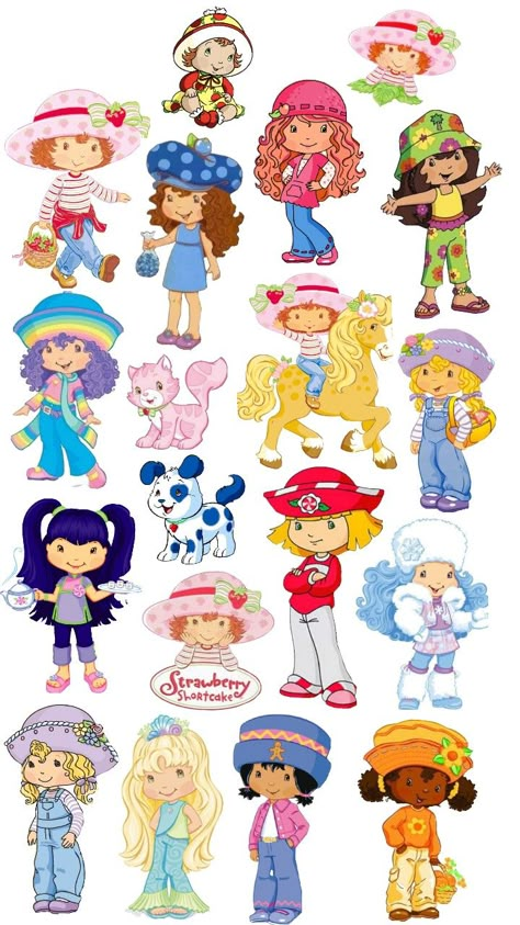 #moranguinho 2003 #stickers #colagens #journal Strawberry Shortcake Original Characters, 2000s Strawberry Shortcake Characters, Strawberry Shortcake 2003 Characters, Strawberry Shortcake Cartoon 2003, Strawberry Shortcake Characters 2003, Strawberry Shortcake Cartoon Aesthetic, 2003 Strawberry Shortcake, Shortcake Aesthetic, Strawberry Shortcake Aesthetic