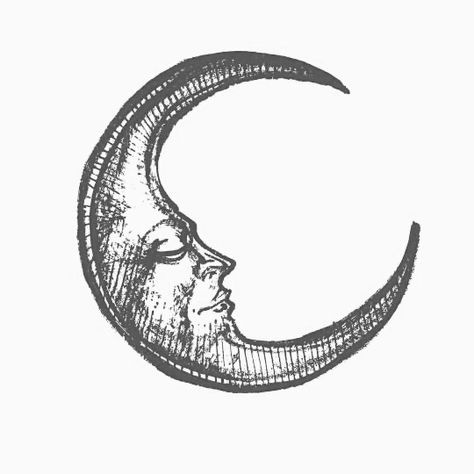 Moon Tattoo Designs For Men Ideas, Mystic Moon Tattoo, Mexican Moon Tattoo, Creepy Moon Tattoo, Woman And Moon Tattoo, Moon American Traditional Tattoo, Whimsical Moon Tattoo, Sum And Moon Tattoo, Moon With Face Drawing