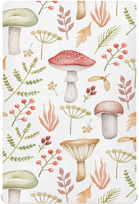 Fairy Nursery Theme, Forest Baby Nursery, Fairy Nursery, Baby Room Themes, Baby Sheets, Crib Toddler Bed, Nursery Room Design, Mushroom Fairy, Green Nursery