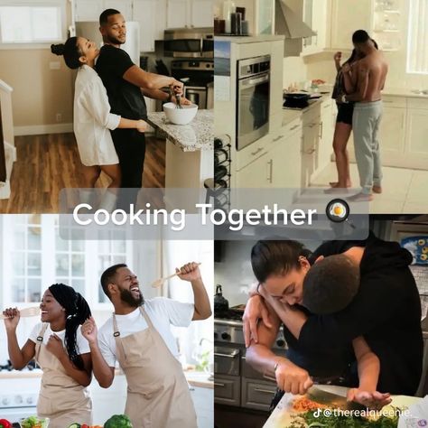 Spiritual Couple Aesthetic, Black Healthy Relationship, Vision Board Black Woman Relationship, My Husband Aesthetic, Black Couple Cooking, Black Couple Cooking Together Aesthetic, Successful Black Couples Goals, Black Husband, Healthy Couples