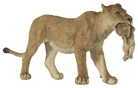 Papo 50043 "Lioness with Cub" Figure Papo https://www.amazon.co.uk/dp/B000GKXVSM/ref=cm_sw_r_pi_dp_U_x_r1EEAbY1KBZXV Schleich Animals, Animal Figurine Toys, Wild Animal Toys, Sumatran Tiger, Mandrill, Cat Activity, Hyena, Animal Figures, Wild Life