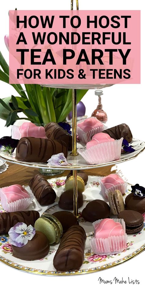 At Home Tea Party For Kids, Mary Kay Party Food Ideas, Birthday Party Tea Party Theme, Tea Party Centerpiece Ideas Diy, Kids Tea Party Table, Tea Party Kids Activities, Children’s Tea Party Ideas, Tea Party Games For Teenagers, Tea Party For Kids