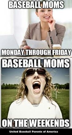 Baseball Moms:  Office to Field! The fun never stops. Baseball Softball Mom, Softball Memes, Baseball Memes, Softball Funny, Travel Baseball, Baseball Ideas, Softball Quotes, Softball Life, Baseball Quotes