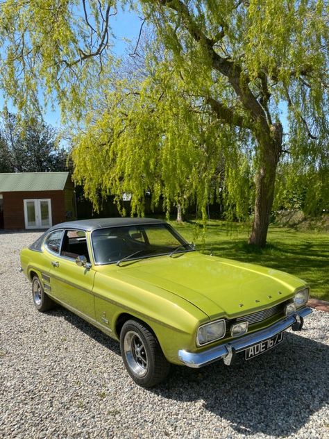 Ford Capri Mk1, Cool Old Cars, Mercury Capri, Beach Cars, Ford Capri, Ford Classic Cars, Classy Cars, British Cars, Car Ford