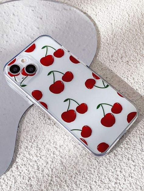 Cherry Phone Case, Phone Case Diy Paint, Diy Phone Case Design, Creative Iphone Case, Iphone Case Collection, Phone Cover Design, Stylish Iphone Cases, Diy Iphone Case, Kawaii Phone Case