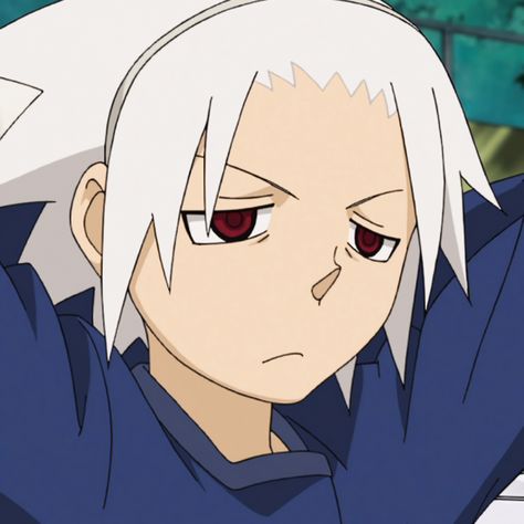 Soul Eater Icon, White Hair And Red Eyes, Soma Soul Eater, Anime Soul Eater, Soul Evans, Soul Icon, Soul Eater Evans, Soul Eater Manga, Soul And Maka