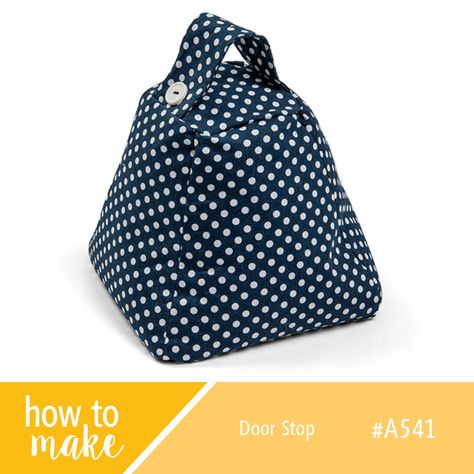 denim doorstop pattern - Google Search Doorstop Pattern Free, Doorstop Pattern, Fabric Door Stop, Fabric Door, Door Stoppers, Hanging Mason Jars, Hand Sewing Projects, Craft Sewing, Door Stops