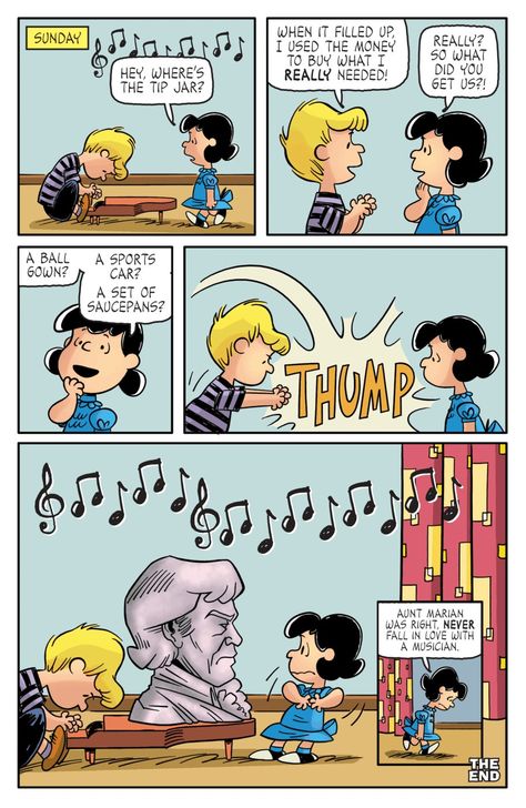 Musical Humor, Piano Theory, Charlie Brown Comics, Hilarious Comics, Peanut Gallery, Snoopy Stuff, Poster Images, Musician Humor, Snoopy Comics