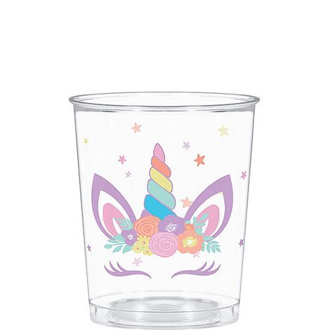 Unicorn Party Supplies & Birthday Decorations | Party City Unicorn Birthday Party Centerpieces Target, Unicorn Party Packs, Unicorn Theme Return Gifts, Unicorn Tumbler Cup For Kids, Unicorn Horn Party Favor, Party Favor Cups, Unicorn Cups, Unicorn Birthday Party Decorations, Unicorn Party Supplies