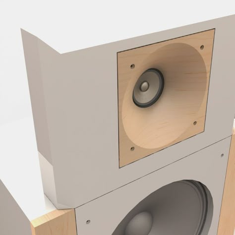 Diy Horns, Arcade Design, Speaker Building, Audio Box, Retro Speakers, Diy Audio Projects, Open Baffle, Speaker Box Design, Horn Speakers