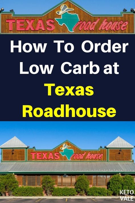 Keto Diet Restaurant Guide: How To Order Low Carb at Texas Roadhouse via @ketovale Keto Dining Out Guide, Macro Friendly Texas Roadhouse, Bariatric Restaurant Guide, Keto At Restaurants, Low Carb Restaurant Options, Keto Restaurant Guide, Low Carb At Restaurants, Low Carb Options, Cleaning Eating