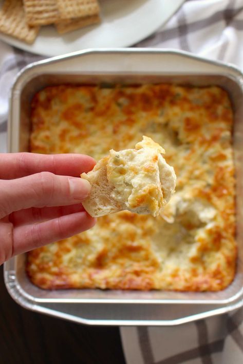 Paula Deen's Artichoke Dip?utm_source=12tomatoes Paula Deen Artichoke Dip, Paula Deen Appetizers, Artichoke Jalapeno Parmesan Dip, Cheesy Garlic Herb Dip 12 Tomatoes, Parmesan Artichoke Dip, Appetizer Dips Hot, Superbowl Recipes, Hot Artichoke Dip, Best Christmas Appetizers