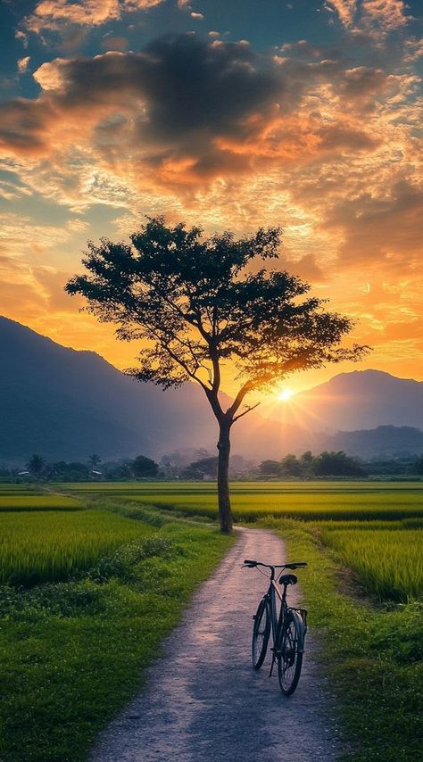 Iphone Wallpaper Landscape, Country Roads Take Me Home, Pretty Landscapes, Beautiful Wallpapers Backgrounds, Sunset Sunrise, Beautiful Nature Pictures, My Photo Gallery, Beautiful Nature Scenes, Magical Places