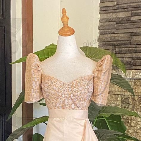 House of Abel on Instagram: "Custom made filipiniana corset top in isabela weave paired with satin skirt with ruffles details for our client🇵🇭

💕 Available in 60 weave designs
💕 Customised size
💕 We also accept your own design 

Pm me for the price :)

#supportlocalph #abeliloco #inabelph #inabelmask #wasig #inabelblanket 
#abelph #abelclothing #inabel #wearlocalph #inabeldress #souvenirph #filipiniana #filipinianawedding #weddingph #weddingsph #localph #barong #lovelocalph #inabelclothing #abeliloko #abeliloco #pinilianabel #abelclothing #sustainablefashion #handwooven #handwoovenfabrics #modernfilipiniana #linaktub #ikatph #weaveph" Filipiniana Wedding, Skirt With Ruffles, Satin Skirt, Corset Top, Sustainable Fashion, Ruffles, Custom Made, Satin, On Instagram