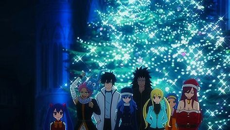 Lucy Heartfilia And Natsu Dragneel, Fairy Tail Christmas, Christmas Wallpaper Hd, Fairy Tail Family, Rave Master, Fairy Tail Natsu And Lucy, Fariy Tail, Fairy Tail Nalu, Fairy Tail Lucy