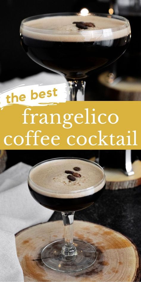 Frangelico Drinks, Coffee Martini, Espresso Drink Recipes, Healthy Coffee Drinks, Summer Coffee Drinks, Fall Coffee Drinks, Cold Brew Coffee Recipe, Espresso Martini Recipe, Coffee Milkshake