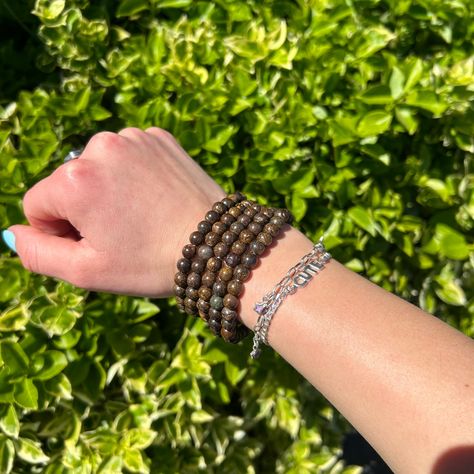 Bronzite Crystal, Earthy Elegance, Inner Harmony, Grounding Energy, Navigating Life, Stunning Jewellery, Crystal Bracelet, Crystal Bracelets, Instagram Feed