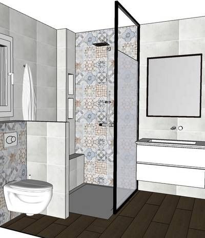 Small Bathroom Plans, Bathroom Layout Plans, Small Mudroom Ideas, Small Bathroom Inspiration, Restroom Renovation, Small Shower Room, Hague Blue, Bathroom Plan, Bathroom Layouts