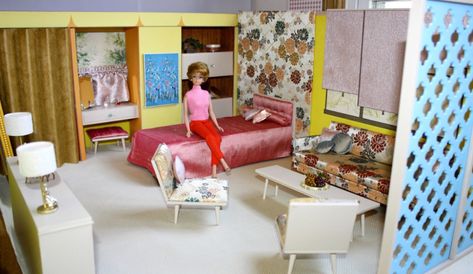 Doll Diorama, Barbie Houses, Barbie Room, Barbie Dreamhouse, Barbie Diorama, Room Boxes, Barbie Vintage, Barbie Stuff, Craft Classes