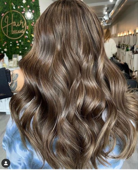 Cappuccino Hair Color, Mushroom Brunette, Cappuccino Hair, Lob Hair, Brunette Balayage, Hair Idea, Lob Hairstyle, Eyelash Serum, Hair Styles 2017