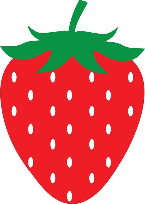 Strawberry fruit design. Strawberry fruit vector design. Strawberry Vector, Strawberry Clipart, Fruit Clipart, Fruit Vector, Strawberry Fruit, Fruit Design, Heart Tree, Cityscape Photos, Heart With Arrow