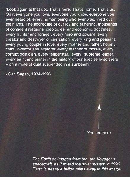 Happy Birthday, Carl Sagan! Voyager 1, Science Quotes, Pale Blue Dot, Saints And Sinners, Earth Pictures, Carl Sagan, Space And Astronomy, Blue Dot, Space Exploration