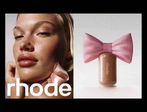 AI + 3D Visuals for Beauty Brand by Studio Stacie Co. Beauty Creative Ads, Skin Branding, Rhode Skin, Eva Nyc, Brand Presentation, Brand Creation, Cosmetic Design, Makeup Studio, Creative Ads