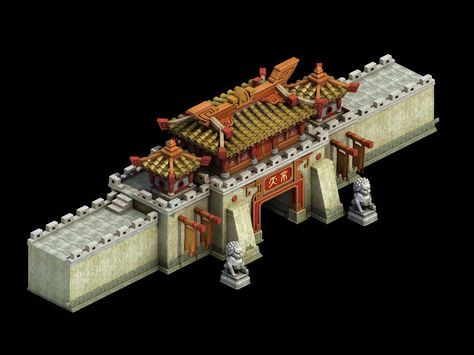 3D Environment Objects and Buildings | Nebula Game Studios Japanese Palace, Minecraft Japanese, Chinese Mountains, Chinese Courtyard, Japanese Mountains, Mini Zen Garden, Japanese Castle, Japan Architecture, 3d Environment