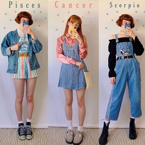 🌈AESTHETIC ESSENTIALS🌈 en Instagram: “🌈What’s your zodiac sign and do you love your outfit? Cr: @liberty.mai and @mathilda.mai” Vintage Outfits 80s Retro, Liberty Mai, Vintage Outfits 80s, 80s Outfits, Artsy Style, Retro Summer, Instagram Summer, Tyler The Creator, 80s Retro