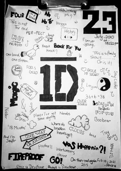 I love doodling I love one direction SO WHY NOT ?? One Direction Sketches Easy, One Direction Doodle Art, One Direction Colouring Pages, One Direction Drawings Easy, One Direction Doodles, 1d Drawings, One Direction Logo, 2024 Drawing, One Direction Collage