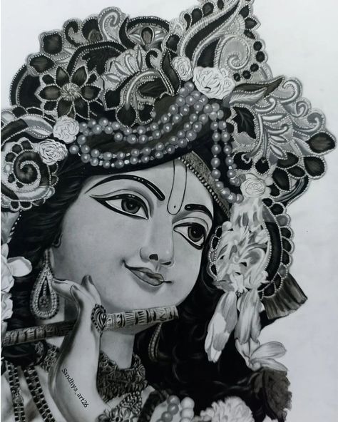 Easy Charcoal Drawings, Ganesh Art Paintings, Boho Art Drawings, Pencil Sketch Images, Zen Doodle Art, Cool Pencil Drawings, Beautiful Art Paintings, Art Drawings Sketches Pencil, Indian Art Paintings