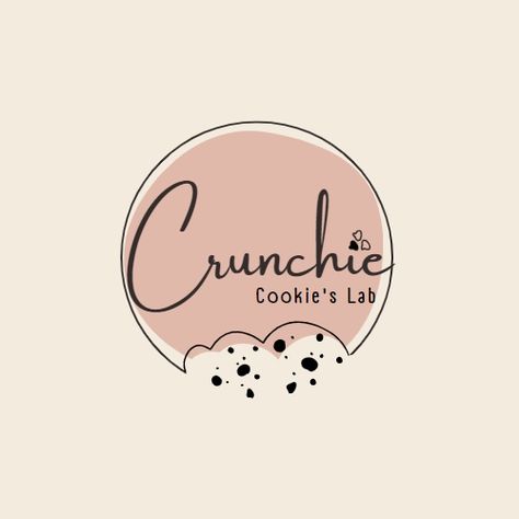 click the image for the template link Cookie Logos Design, Canva Logo Template, Cookie Logo Design Ideas Aesthetic, Logo Brand Makanan, Logo Cookies Design Branding, Black Minimalist Aesthetic, Cake Bakery Logo, Bakery Logo Inspiration, Korean Vibe