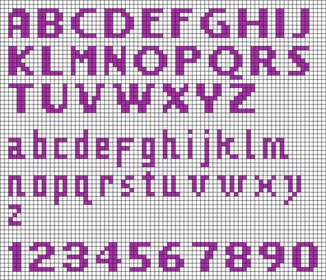 Beading Alphabet Letter Patterns, Hama Bead Letters, Word Alpha Pattern, Alpha Pattern Numbers, Alpha Pattern Alphabet, Pixel Letters Alphabet, Perler Alphabet, Pixel Art Letters, Inkle Patterns