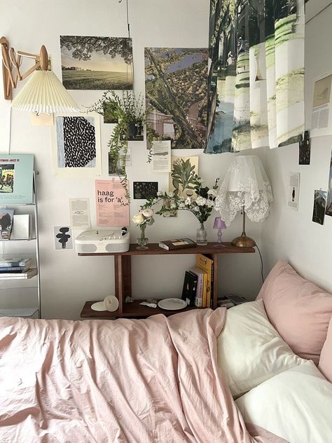 Chambre Inspo, Dekorasi Kamar Tidur, Bilik Tidur, Room Deco, Cozy Room Decor, Pretty Room, Dreamy Room, Dream Room Inspiration, Room Makeover Bedroom