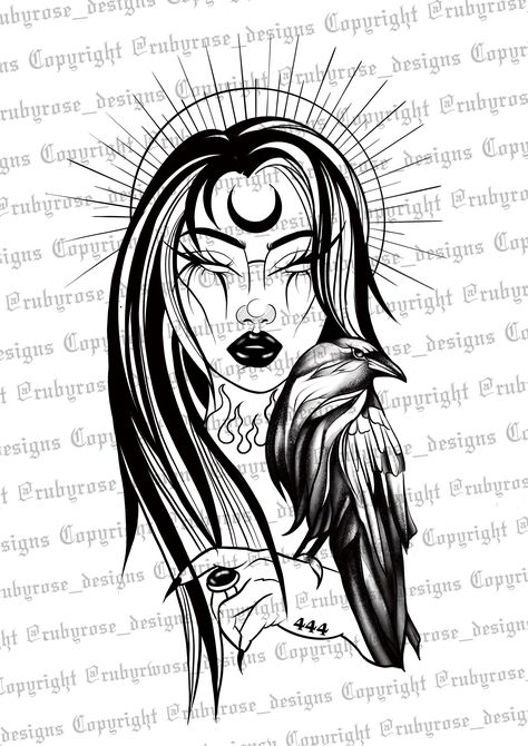 Ipad Tattoo Design, Nyx Goddess Tattoo Design, Nyx Tattoo Goddesses Greek Mythology, Powerful Goddess Tattoo, Nyx Goddess Drawing, Oizys Goddess Tattoo, Nyx Greek Goddess Tattoo, Nyx Tattoo Design, Nyx Tattoo Ideas