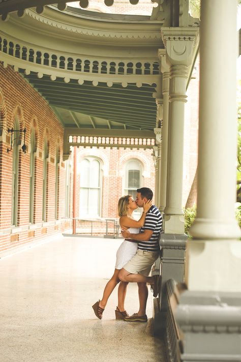 University of Tampa Engagement Session by @ipray11 (Making Memories Photography) University Of Tampa Photoshoot, Tampa Photoshoot, Tampa Engagement Photos, Engagement Photos City, Kdrama Style, Bday Shoot, University Of Tampa, Photoshoot Locations, Memories Photography