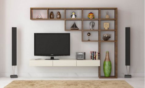 19 Captivating TV Stand Designs That Are Worth Seeing Tv Wand Design, Tv Wanddekor, Tv On The Wall, Wall Unit Decor, Wall Unit Designs, Modern Tv Wall Units, Indoor Ideas, Living Room Wall Units, Tv Stand Designs